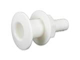  Borddurchlass Kunststoff weiß für 19 mm Schlauch