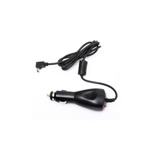 Navitech GPS mini-USB-billaddare kompatibel med Garmin Striker 5DV/Garmin echoMAP CHIRP 54dv/Garmin echoMAP CHIRP 53dv/Garmin echoMAP CHIRP 52dv/Garmin DriveSmart 50LMT-D/Garmin GPSMAP 640 båtar