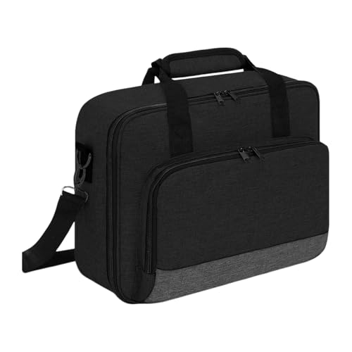 Funda de viaje segura para proyectores portátiles y dispositivos electrónicos, con tejido reforzado y interior suave miniatura 1