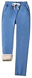 Anlass: Fleece-Sweatpants eignen sich nicht nur zum Joggen, Laufen, Wandern, Einkaufen, auf der Straße, in der Schule oder in der Freizeit, sondern sind auch ein tolles Geschenk für Ihren Mann, Ihre Kinder oder Ihren Freund.