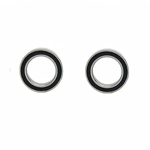 2 Pcs Deep Groove Ball Bearing Rubber Cover Bearing Ball Bearings 605RS 5x14x5mm Z1 Pre-Lubricated Bearings Bearing…
