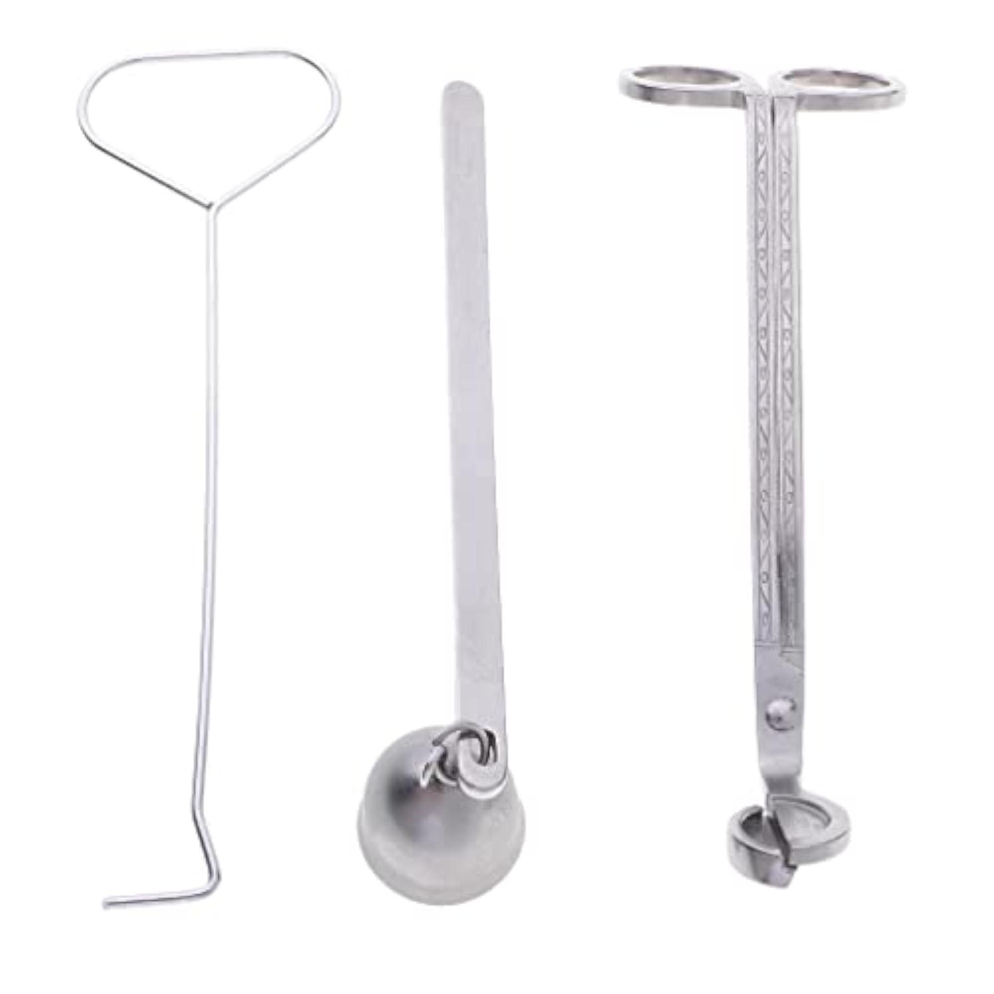 Candle Wick Trimmer, Snuffer & Dipper Set for Home Décor