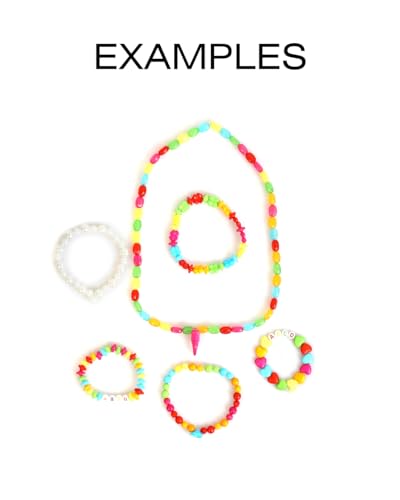 Image of Ambitieux 12 Types Of Colorful 900+ Pcs 8Mm Of Plastic Beads - Perfect For Crafting (All Color Beads),Multicolor