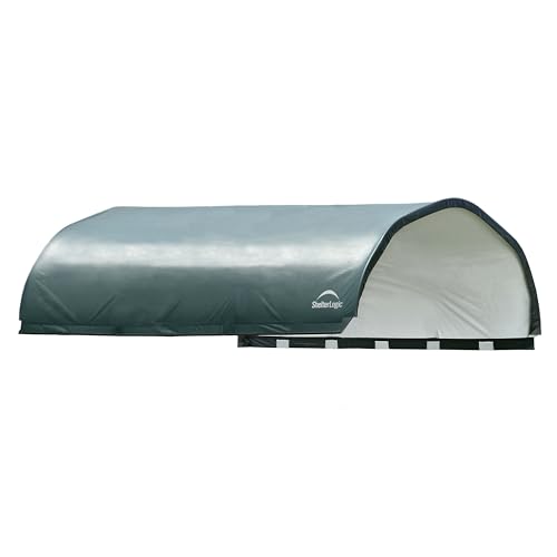 ShelterLogic Standard Replacement Cover 804782-0102 7.5oz Green for 51523 12x12 ft. Corral Shelter(Cover only Does not Include Frame or Corral Panels)