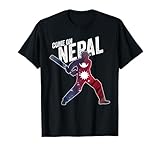 Nepal Cricket Jersey 2024 Cricket Nepal Flag NS