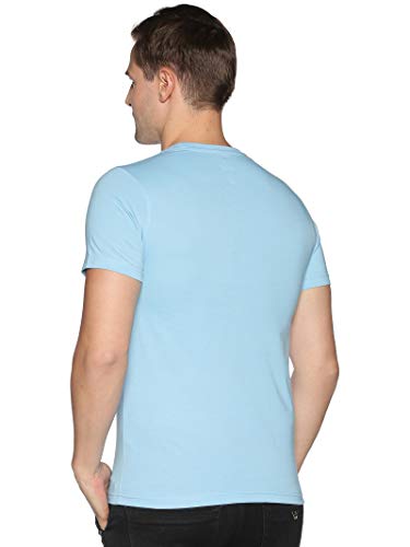 Image of Dollar Cotton Rich Fabric Solid Men's T-Shirt | Chest Logo Branding | Wide Array of Attractive Colours