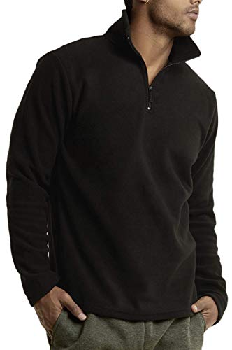 Knocker Men's Polar Fleece Quarter Zip Pullover3