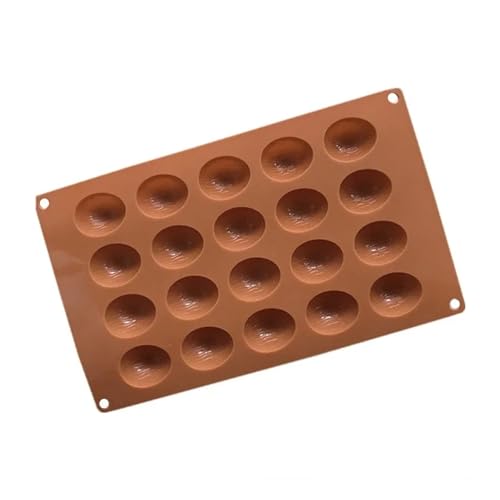 Moule silicone gâteau chocolat en forme de noix 20 trous cuisson pudding - 5