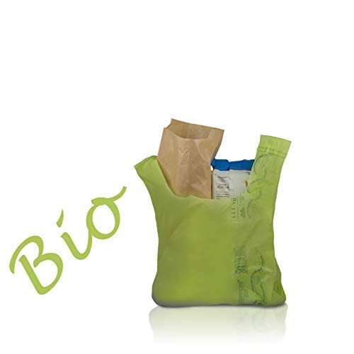 Shoppers Biodegradabili Compostabili 50x60cm - Confezione 4 KG Verde | 100% Bio Per Eco-Sostenibilità - Foto 6