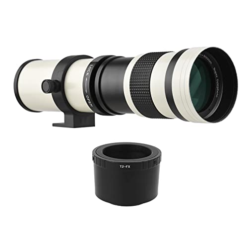 Objectif 420-800 mm f/8.3-16 MF téléobjectif manuel T2 avec bague FX pour appareil Fuji X