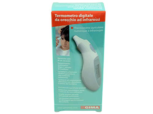 Gima termometro da orecchio a infrarossi pocket