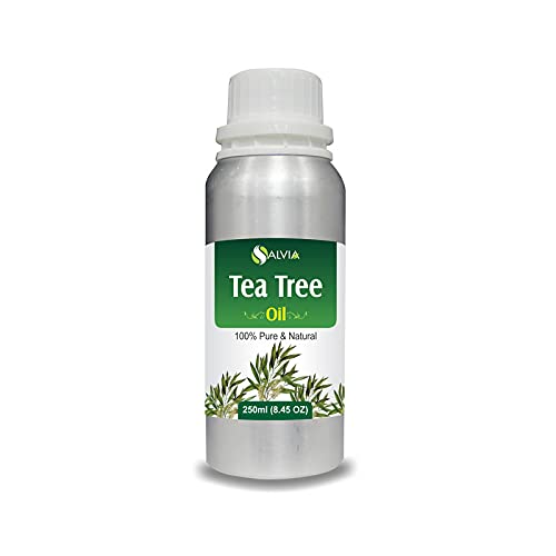 Image of Salvia Tea Tree Oil with Dropper 100% Natural Pure Undiluted Uncut Essential Oil 250ml