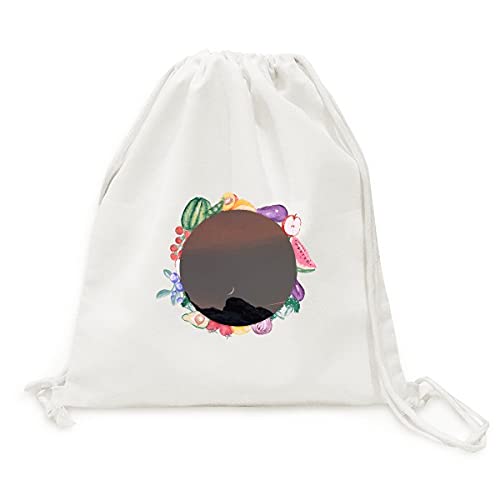 Sac en tissu pliable la lumière de lune pour transporter fruits sans effort