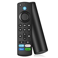 Replacement Voice Remote for Firstick(2nd/3rd Gen,4K,Lite),TV Cube(2nd/3rd Gen),Remote for Insignia/Toshiba/Pioneer-AMZ Smart TVs