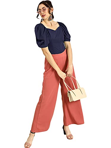 Image of Nefer Women's Solid V-Neck T-Shirt