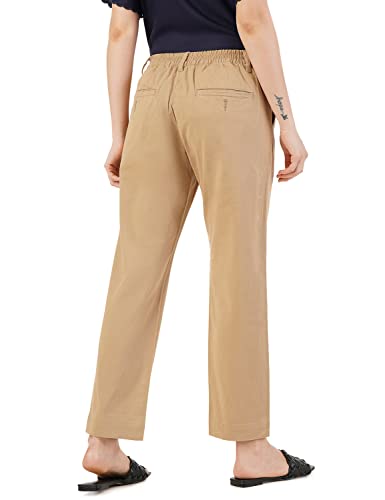 Image of FYLTR Women's Stretch Cotton Comfort Chinos with Elasticated Waistband
