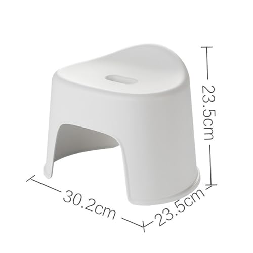Image of Toddler Chair Lightweight Sturdy Kids Stool for Bathroom Living Room Bedroom White