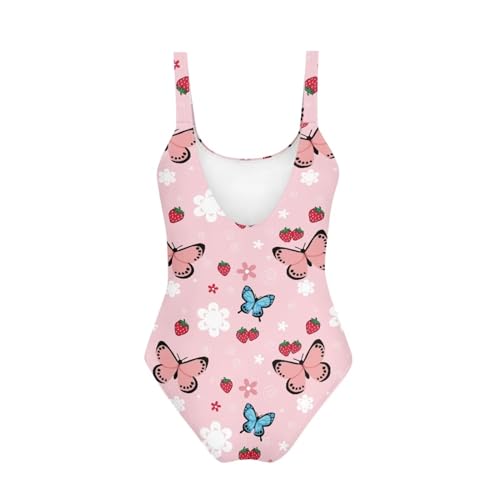 Image of YEXIATODO Kids One Piece Swimsuit for Teen Girls Womens Bathing Suit High Waist Bikini Set Girls Swimsuit for 7-18 Years Old