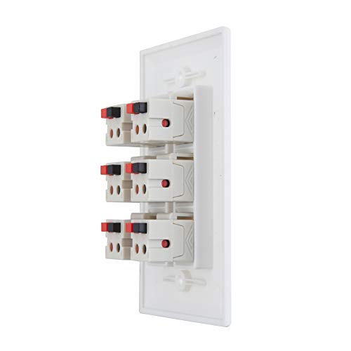 Module Haut-Parleur Prise Murale Audio Multiport Prise Keystone Teninyu - 5