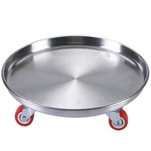 Plateau plantes à roulettes 37cm pour rempotage d'objets lourds - 2