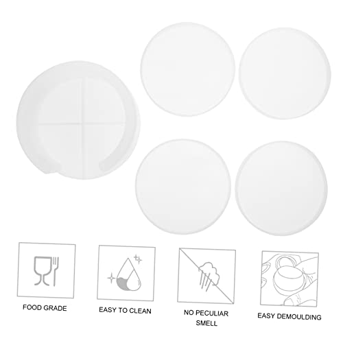 Moule à sous-verres silicone réutilisable avec support de rangement - 8