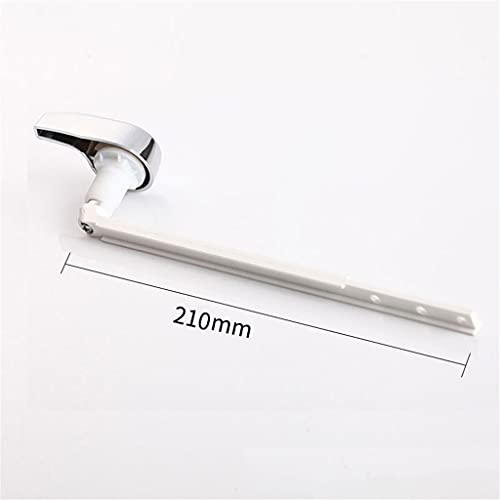 Lingsad LINGSAD-0236 Fancuf Side Button Pull Wrench Abs Electroplated Toilet Toilet Drainage Pull Lever Button Front Wrench thumb #3