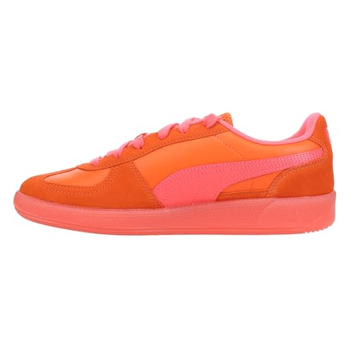 PUMA Womens Palermo Citrus Lace Up Sneakers Shoes Casual - Orange - Size 7 M3