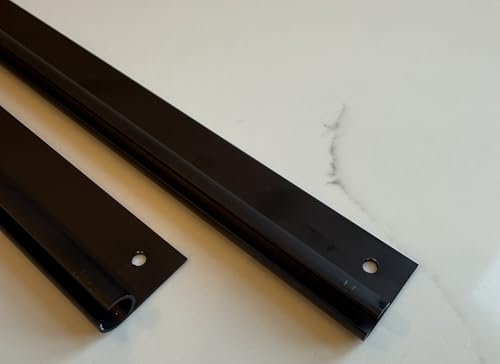 WILD EARTH BLACK Awning Rail universal Caravan Campervan motorhome 1.2 Metre X2 = 2.4m Total FLAT BASE for campervan caravan motorhome