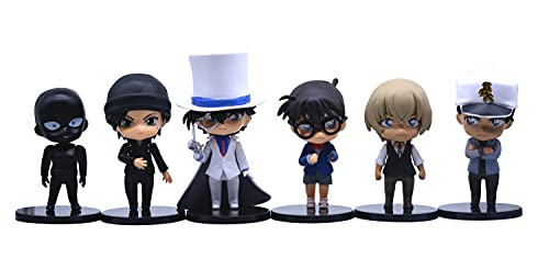 6 Anime Characters Jimmy Kudo Figure Set #TOP19