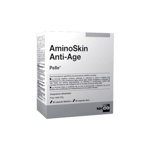 NHCO AminoSkin Anti-Age Integratore per la Pelle, 112 Capsule