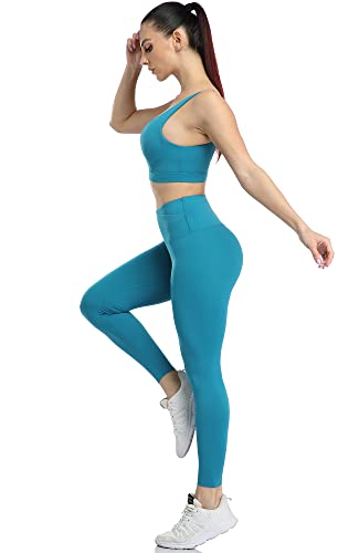 Leggings cruzados deportivos de talle alto perfectos para tus clases de yoga 6