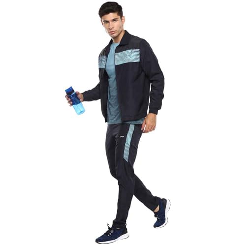 Image of Nivia Carboxy-4 Tracksuit-Mens /Sportswear Regular Fit Track Suits /Athletic Gym Running Jogging Suit Sets