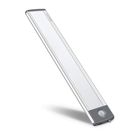 LED Under Counter Closet Lighting, Motion Sensor Cabinet Light, Wireless USB Rechargeable Kitchen Night Lights,Battery Powered Operated Light,Uniform light for Wardrobe,Closets,Cabinet,Cupboard
