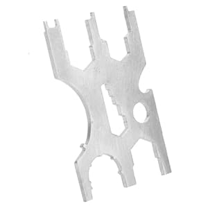 Scuba Diving Multi Tool, duikreparatiegereedschap Handig roestvrij geometrisch lichtgewicht voor het repareren van apparatuur