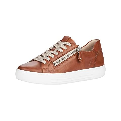 Remonte Women's D0903 Low-Top Sneakers, Brown (Muskat/Cayenne 24), 8 UK Cover