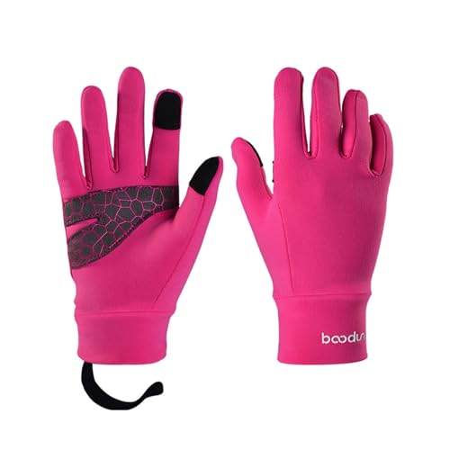 Guantes de ciclismo para niños, para pantallas táctiles, antideslizantes, para correr, para niños y niñas, resistentes al viento, guantes deportivos para niños de 4 a 12 años, guantes de ciclismo