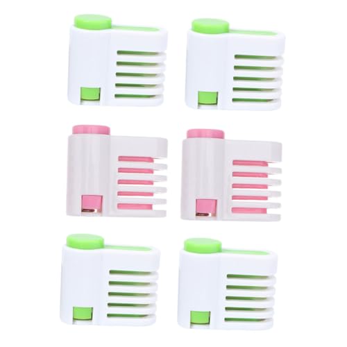 Alipis 6-in- Slicer Bread Leveler Toast Cutters Baking Accessory Adjustable Layers Non-slip Design Random Color