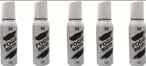 FOGG MASTER PINE (PACK OF 5) Body Spray - For Men & Women (600 ml, Pack of 5)