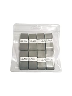 Fooz Headz Lot de 8 bandages de baby-foot (gris)