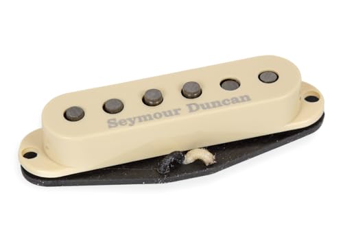 Micro Strat Middle RWRP Crème Seymour Duncan Scooped pour guitare