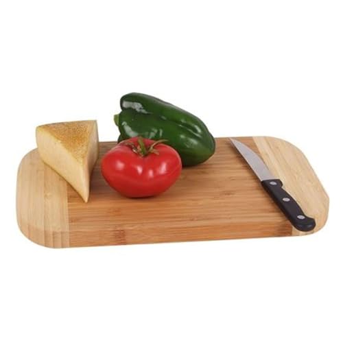 Madera de Bambú Tabla Cocina Cortar 30x20cm Tabla de Madera Tabla de Trinchar Bloque de Corte