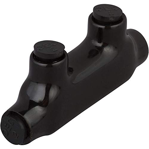 Morris Products 97020 Black Insulated In-Line Splice 2/0 - 6 Wire Range, 1-Pack - Thumbnail 2