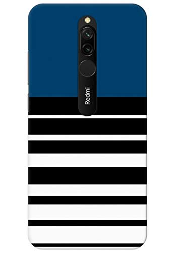 COBERTA Printed Back Cover for Mi Redmi 8 Back Cover Case - Blue Black White Stripes (B08T9RDRS4) Amazon Price History, Amazon Price Tracker