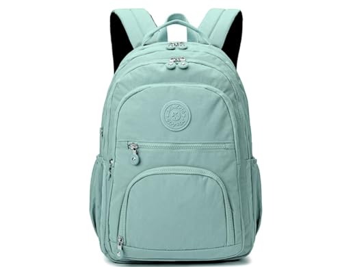 Mochila Feminina Masculina Tactel Notebook Escolar Resistente Grande Costas Juvenil Escola Preta (VERDE)