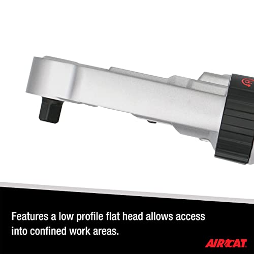 Aircat Pneumatic Tools 809-Sh-5: Sealed Flat Head Ratchet 350 Rpm, 60 Ft-Lbs Maximum Torque - 1/2-Inch #TOP2