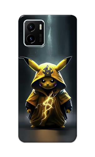 Image of PRINTFIDAA Printed Hard Back Cover Case for Vivo Y15S | Vivo Y15C | Vivo Y15A | Vivo Y01 | Vivo Y01A Back Cover (Cartoon Cat) -112