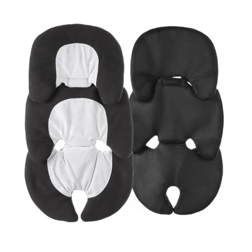Rembourrage Universel pour Bébés Coussin Réducteur pour Siège Poussette Chaise Haute Matelas Universel Soutien Bébé Coussin de Siège Réversible 2 en 1...