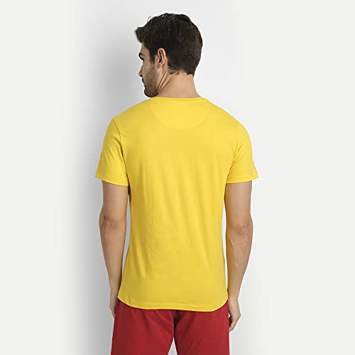 Image of AM SWAN Premium Cotton Half Sleeve Henley T-Shirts