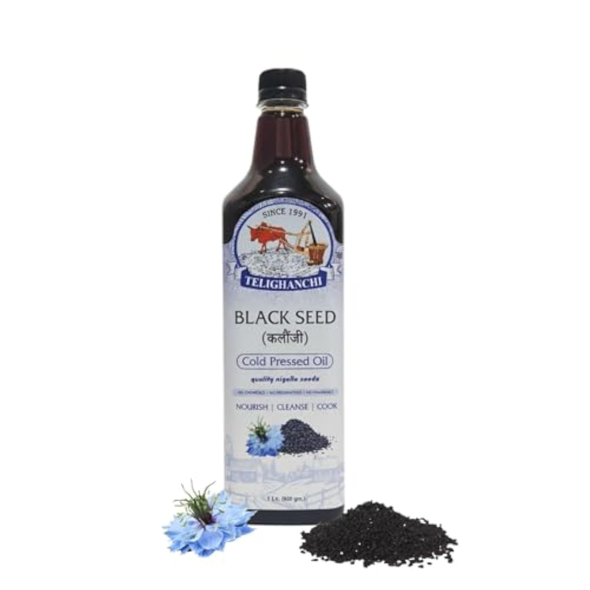 Pure Black Seed (Kalonji) Natural Nigella Seeds, 100% Natural