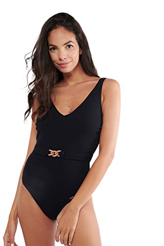 Maillot de bain une pièce femme Livia Mandini Bréhat gainant et confortable